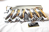 Toyota Supra 2JZ-GTE Aluminum Intake Manifold AFTER Chrome-Like Metal Polishing and Buffing Services