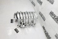 Dodge Hemi Aluminum Intake Manifold AFTER Chrome-Like Metal Polishing - Aluminum Polishing - Intake Manifold Polishing Service