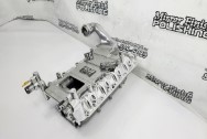 Ford GT500 Aluminum Intake Manifold Project AFTER Chrome-Like Metal Polishing - Aluminum Polishing - Intake Manifold Polishing Service