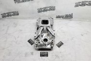 Aluminum Intake Manifold AFTER Chrome-Like Metal Polishing - Aluminum Polishing - Intake Manifold Polishing Services