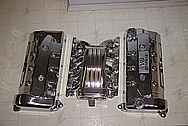 Ford Mustang Cobra V8 Aluminum Intake Manifold AFTER Chrome-Like Metal Polishing and Buffing Services