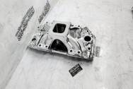 Aluminum Intake Manifold AFTER Chrome-Like Metal Polishing - Aluminum Polishing - Intake Manifold Polishing Services