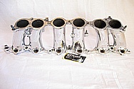 Toyota Supra 2JZ-GTE Lower Aluminum Intake Manifold AFTER Chrome-Like Metal Polishing and Buffing Services