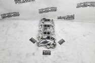 Offenhauser Aluminum Intake Manifold AFTER Chrome-Like Metal Polishing and Buffing Services / Restoration Services - Intake Manifold Polishing