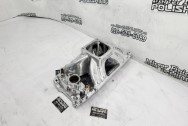 Reher Morrison Edelbrock Aluminum Intake Manifold AFTER Chrome-Like Metal Polishing and Buffing Services / Restoration Services - Aluminum Polishing - Intake Manifold Polishing