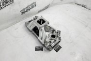 Edelbrock Aluminum Intake Manifold AFTER Chrome-Like Metal Polishing and Buffing Services / Restoration Services - Aluminum Polishing - Intake Manifold Polishing