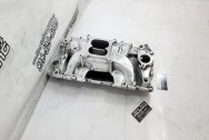 Weiand Aluminum Intake Manifold AFTER Chrome-Like Metal Polishing - Aluminum Polishing - Intake Manifold Polishing Services