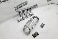 Honda Aluminum Intake Manifold AFTER Chrome-Like Metal Polishing and Buffing Services / Restoration Services - Intake Manifold Polishing Service 