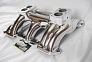 1949 - 1959 Cadillac Aluminum Intake Manifold AFTER Chrome-Like Metal Polishing, Buffing Services