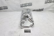 Edelbrock Aluminum Intake Manifold AFTER Chrome-Like Metal Polishing and Buffing Services / Restoration Services - Aluminum Polishing Polishing Services