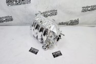 Mazda Aluminum Intake Manifold AFTER Chrome-Like Metal Polishing - Aluminum Polishing - Intake Manifold Polishing Services