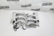 1993 - 1996 Nissan 300ZX Alumininum Intake Manifold AFTER Chrome-Like Metal Polishing - Aluminum Polishing - Intake Manifold Polishing Service