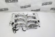 1993 - 1996 Nissan 300ZX Alumininum Intake Manifold AFTER Chrome-Like Metal Polishing - Aluminum Polishing - Intake Manifold Polishing Service