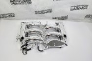 1993 - 1996 Nissan 300ZX Alumininum Intake Manifold AFTER Chrome-Like Metal Polishing - Aluminum Polishing - Intake Manifold Polishing Service