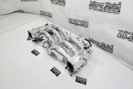 1993 - 1996 Nissan 300ZX Alumininum Intake Manifold AFTER Chrome-Like Metal Polishing - Aluminum Polishing - Intake Manifold Polishing Service