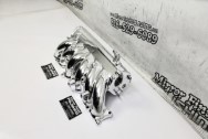 1993 - 1998 Toyota Supra Alumininum Intake Manifold Project AFTER Chrome-Like Metal Polishing - Aluminum Polishing - Intake Manifold Polishing Service