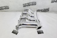 Porsche 944 Aluminum Intake Manifold AFTER Chrome-Like Metal Polishing - Aluminum Polishing - Intake Manifold Polishing Service