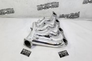 Porsche 944 Aluminum Intake Manifold AFTER Chrome-Like Metal Polishing - Aluminum Polishing - Intake Manifold Polishing Service