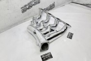 Porsche 944 Aluminum Intake Manifold AFTER Chrome-Like Metal Polishing - Aluminum Polishing - Intake Manifold Polishing Service