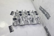 Aluminum Intake Manifold AFTER Chrome-Like Metal Polishing - Aluminum Polishing - Intake Manifold Polishing Service