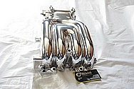 1993 Mazda RX7 Rotary Aluminum Intake Manifold AFTER Chrome-Like Metal Polishing and Buffing Services Plus Clearcoating Services