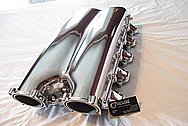 2009 Dodge Viper 8.3L Aluminum Intake Manifold AFTER Chrome-Like Metal Polishing and Buffing Services plus Metal Coating Services