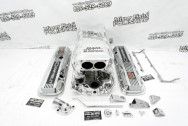 Chevrolet Aluminum Intake Manifold AFTER Chrome-Like Metal Polishing - Aluminum Polishing | Finishing Services | Polishing Services
