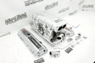 Chevrolet Aluminum Intake Manifold AFTER Chrome-Like Metal Polishing - Aluminum Polishing | Finishing Services | Polishing Services