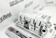 Chevrolet Aluminum Intake Manifold AFTER Chrome-Like Metal Polishing - Aluminum Polishing | Finishing Services | Polishing Services