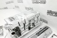 Chevrolet Aluminum Intake Manifold AFTER Chrome-Like Metal Polishing - Aluminum Polishing | Finishing Services | Polishing Services