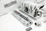 Chevrolet Aluminum Intake Manifold AFTER Chrome-Like Metal Polishing - Aluminum Polishing | Finishing Services | Polishing Services