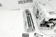 Chevrolet Aluminum Intake Manifold AFTER Chrome-Like Metal Polishing - Aluminum Polishing | Finishing Services | Polishing Services