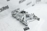 Port Sonic Aluminum Intake Manifold AFTER Chrome-Like Metal Polishing | Aluminum Polishing | Intake Manifold Polishing Service