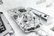 Chevrolet Aluminum Intake Manifold AFTER Chrome-Like Metal Polishing | Aluminum Polishing | Intake Manifold Polishing Service