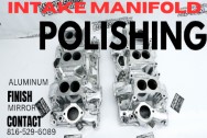 Aluminum Intake Manifold AFTER Chrome-Like Metal Polishing | Aluminum Polishing | Intake Manifold Polishing Service