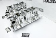 Aluminum Intake Manifold AFTER Chrome-Like Metal Polishing | Aluminum Polishing | Intake Manifold Polishing Service
