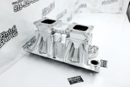 Ford V8 Aluminum Intake Manifold AFTER Chrome-Like Metal Polishing | Aluminum Polishing | Intake Manifold Polishing Service