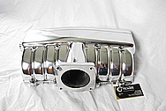 Ford MustangEdelbrock V8 Aluminum Intake Manifold AFTER Chrome-Like Metal Polishing and Buffing Services