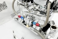 Edelbrock Aluminum Intake Manifold Project AFTER Chrome-Like Metal Polishing | Aluminum Polishing Services | Intake Polishing Services
