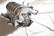 Dodge Hemi V8 6.1L Aluminum Intake Manifold AFTER Chrome-Like Metal Polishing and Buffing Services