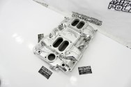 Offenhauser Aluminum Intake Manifold AFTER Chrome-Like Metal Polishing | Intake Manifold Polishing | Aluminum Polishing Services
