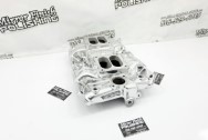 Offenhauser Aluminum Intake Manifold AFTER Chrome-Like Metal Polishing | Intake Manifold Polishing | Aluminum Polishing Services