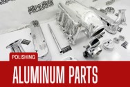 Holley EFI Aluminum Intake Manifold AFTER Chrome-Like Metal Polishing | Intake Manifold Polishing | Aluminum Polishing Services