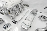 Holley EFI Aluminum Intake Manifold AFTER Chrome-Like Metal Polishing | Intake Manifold Polishing | Aluminum Polishing Services