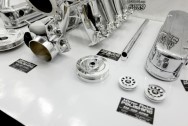 Holley EFI Aluminum Intake Manifold AFTER Chrome-Like Metal Polishing | Intake Manifold Polishing | Aluminum Polishing Services