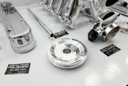 Holley EFI Aluminum Intake Manifold AFTER Chrome-Like Metal Polishing | Intake Manifold Polishing | Aluminum Polishing Services