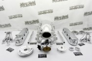 Holley EFI Aluminum Intake Manifold AFTER Chrome-Like Metal Polishing | Intake Manifold Polishing | Aluminum Polishing Services