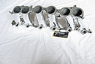 1993 - 1998 Toyota Supra 2JZ-GTE Aluminum Lower Intake Manifold AFTER Chrome-Like Metal Polishing and Buffing Services