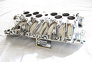 Ford Mustang Aluminum 5.8L V8 GT40 Lower Intake Manifold AFTER Chrome-Like Metal Polishing and Buffing Services
