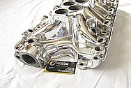 Ford Mustang Aluminum 5.8L V8 GT40 Lower Intake Manifold AFTER Chrome-Like Metal Polishing and Buffing Services